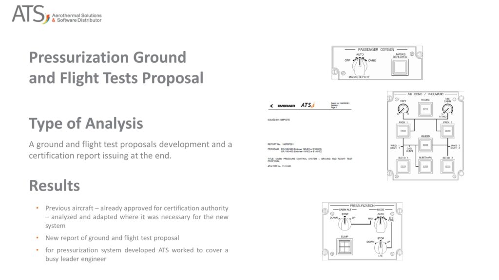 Pressurization Ground and Flight Tests Proposal