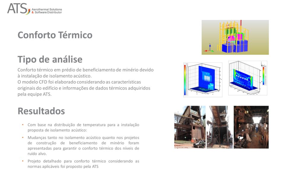 Conforto térmico em prédio de beneficiamento de minério da Vale