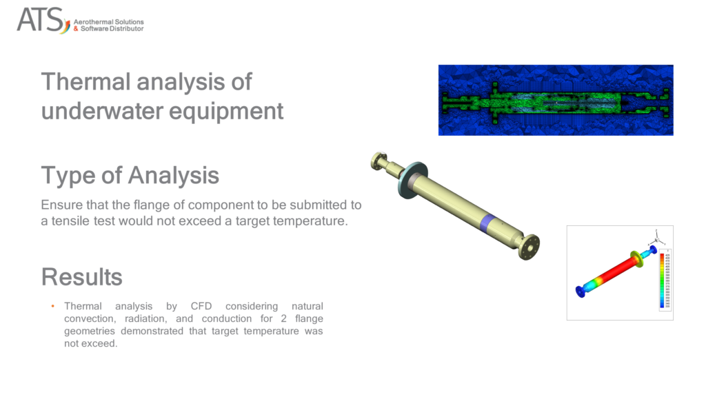 thermal analysis of underwater equipment halliburton